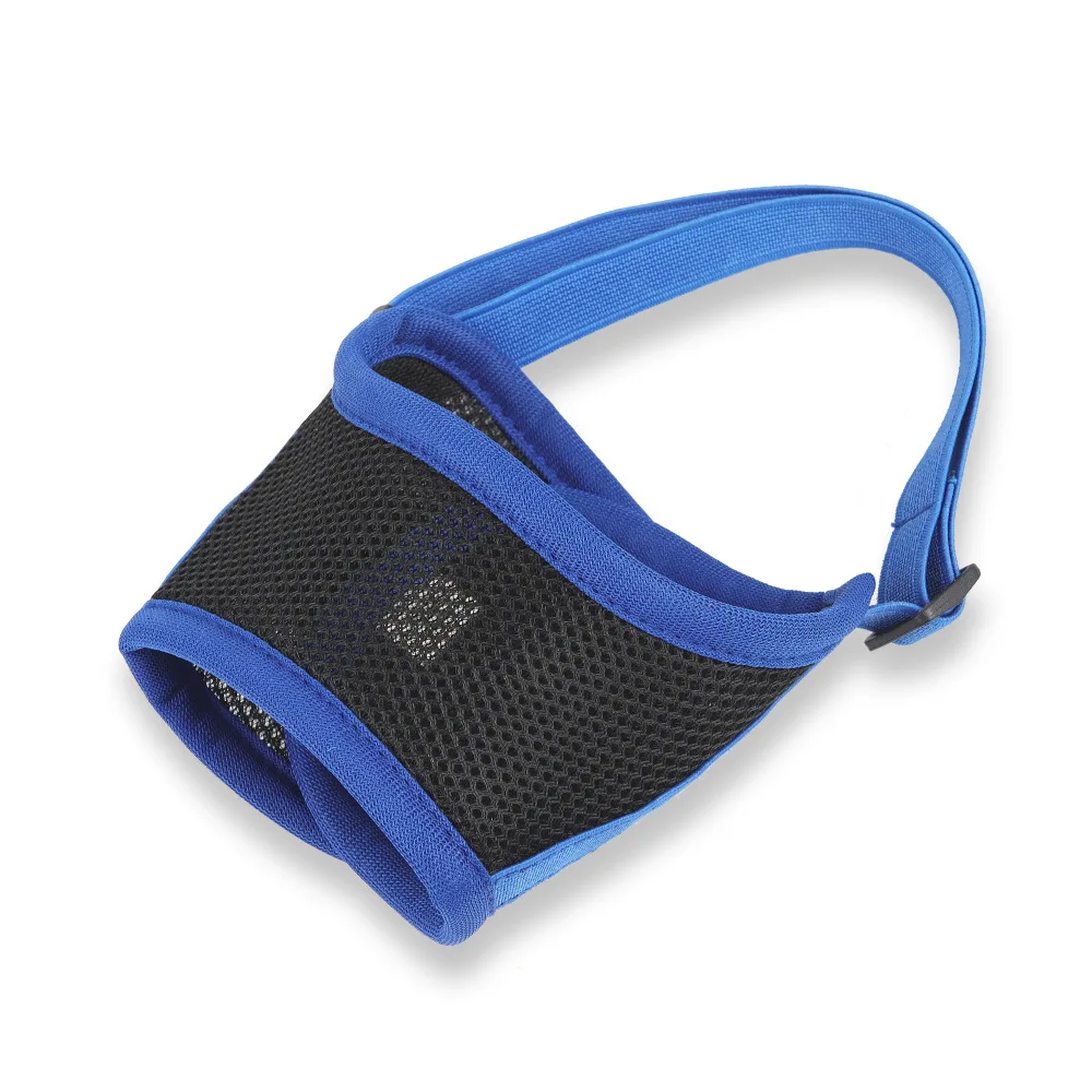 Adjustable Air Mesh Prevent Biting Barking Chewing Soft Muzzle Small Medium Large Dog Muzzle