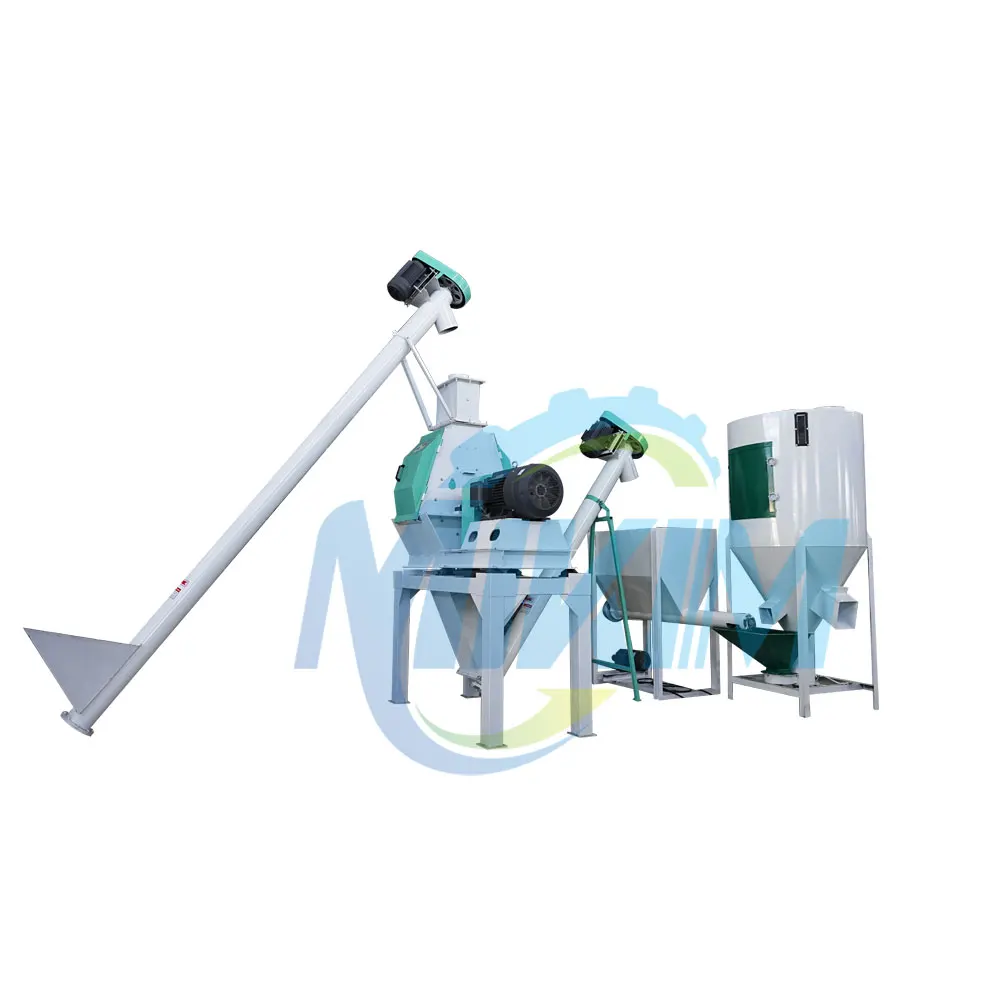 Factory Direct Sale 3T/H Animal Poultry Feed Pellet Machine Aquatic Livestock Feed Pelletizer Feed Pellet Producing Machine