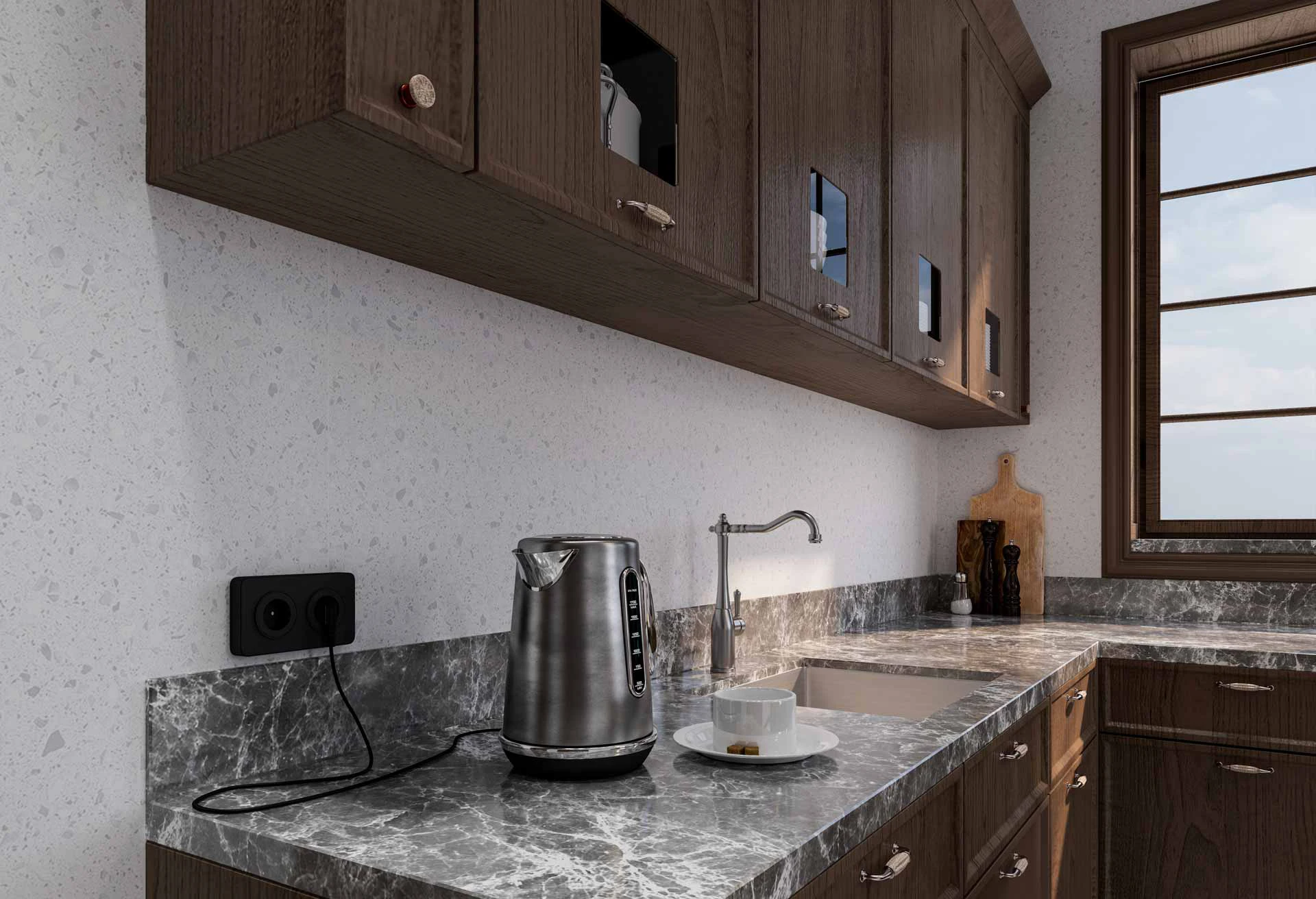 Modern Design PVC SPC Wall Panel Waterproof Soundproof Fireproof Moisture Anti-Static for Hotel Apartment Bathroom