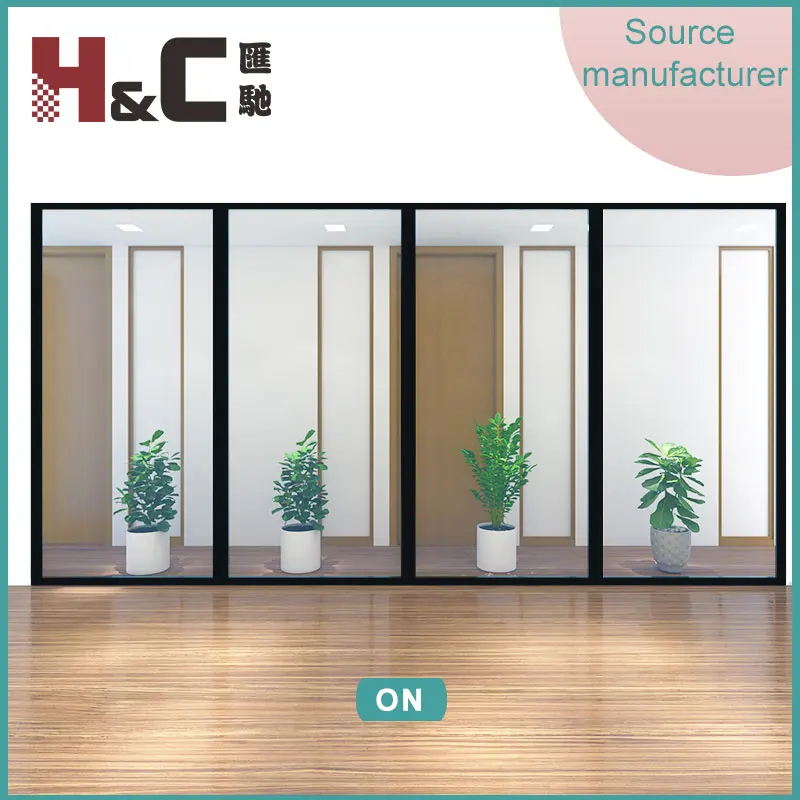 New Technology Decorative Magic Smart Switchable Glass PDLC Film Tinted Windows Electrically Smart Film Electronic For Windows