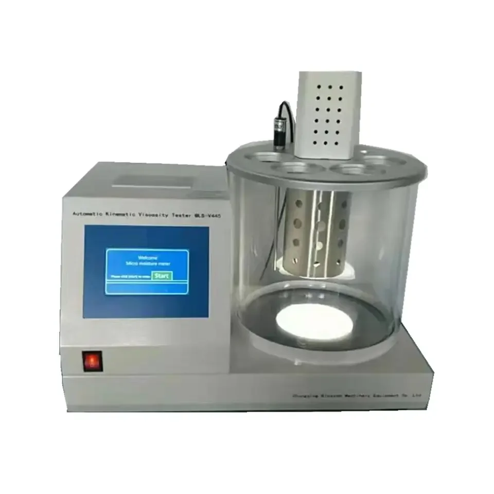 ASTM D-445 Kinemaic Viscosity Apparatus to Analyze Fuel Oil