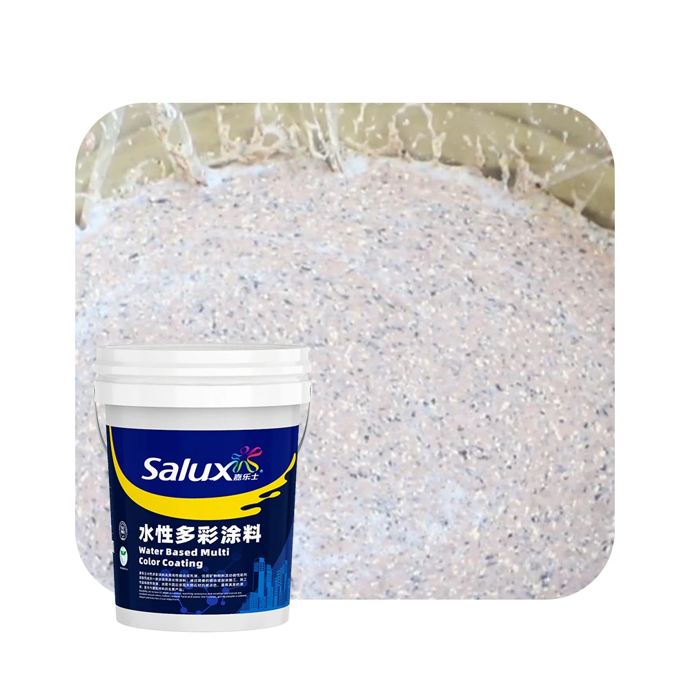 Salux Building Liquid Granite Stone Marble Paint Gamazine Texture Exterior Wall Coating & Paint