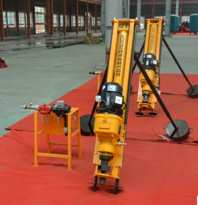 HQD100 small electric borehole land rock geotechnical drill rigs 20m