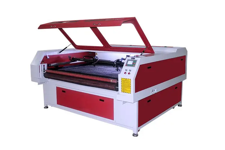 Energy Saving  CO2  laser cutter for textile   plastic metal non-metallic wood leather rubber acrylic  glass
