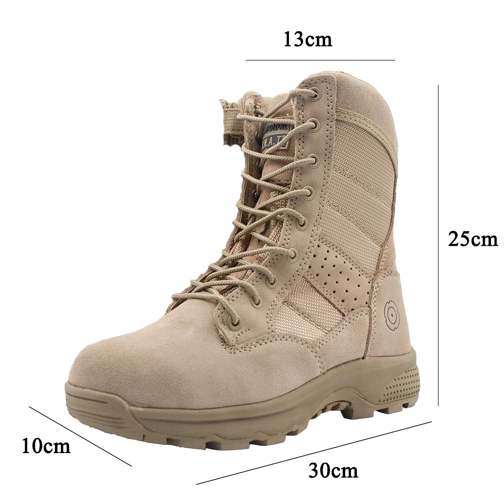 Waterproof Trek Military Boots Professional Rock Climb Hiking Shoes Non Slip For Man