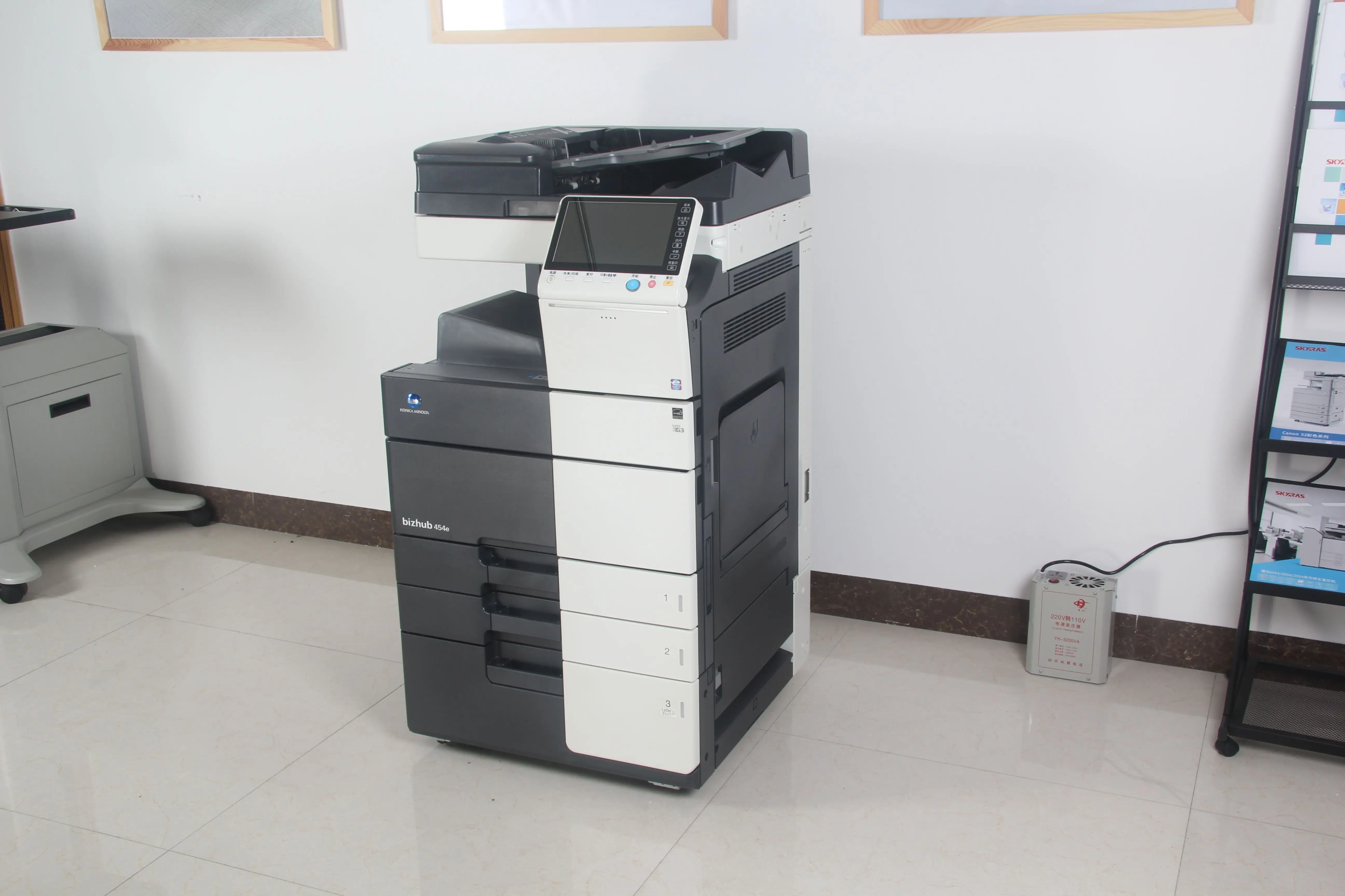 Konica Minolta Laser Copier machine Refurbished  BH-C458 used copier  photocopy machine