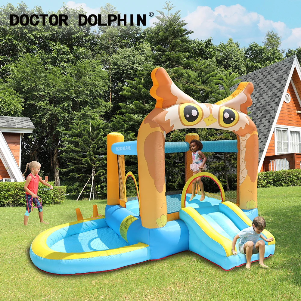 Надувной замок Doctor Dolphin лидер продаж игрушка для игр на открытом