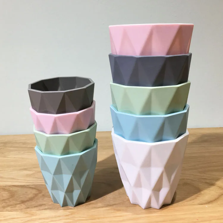 Yicai Factory Wholesale Cheap Garden Round Plastic Flowerpots