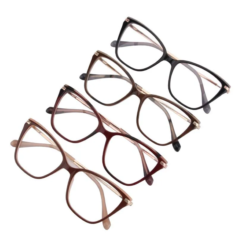 Fashion Cheap Ready double plating stainless steel optical frame