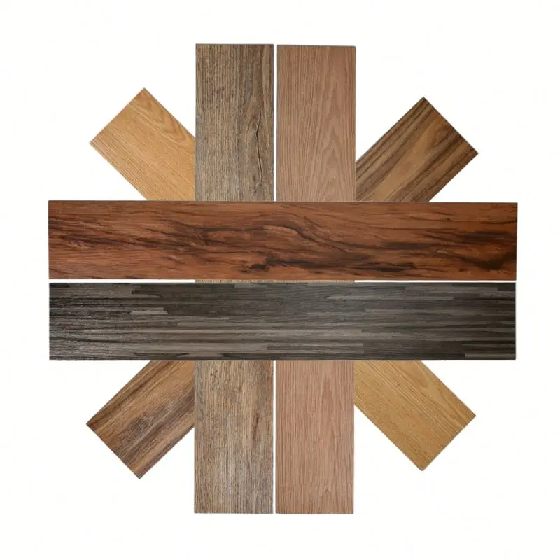 Cicko Fireproof-wood-flooring glue down plank pvc floor vinyl