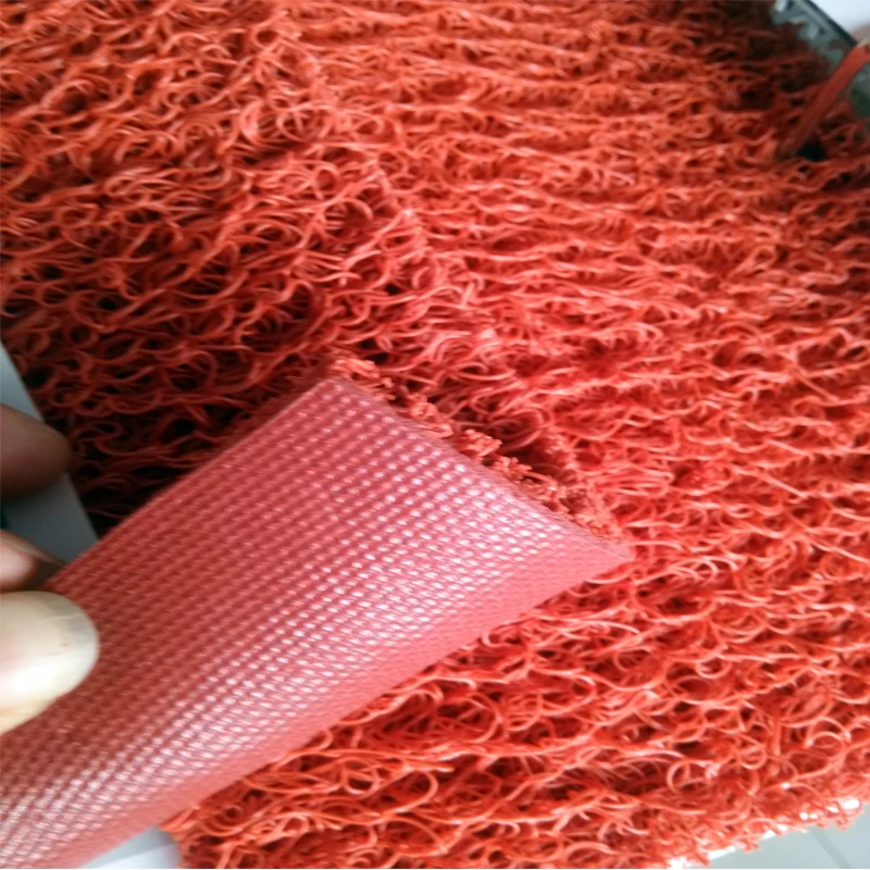 Wholesale anti fatigue waterproof Non Slip Easy to Clean door mats Plastic Vinyl non slip floor PVC Coil mat