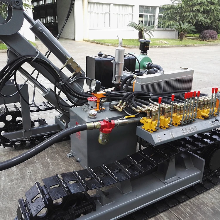 
perforadora para pozos de agua Small HC725B1 pneumatic & hydraulic mechanical mini portable surface drilling rigs for mining 