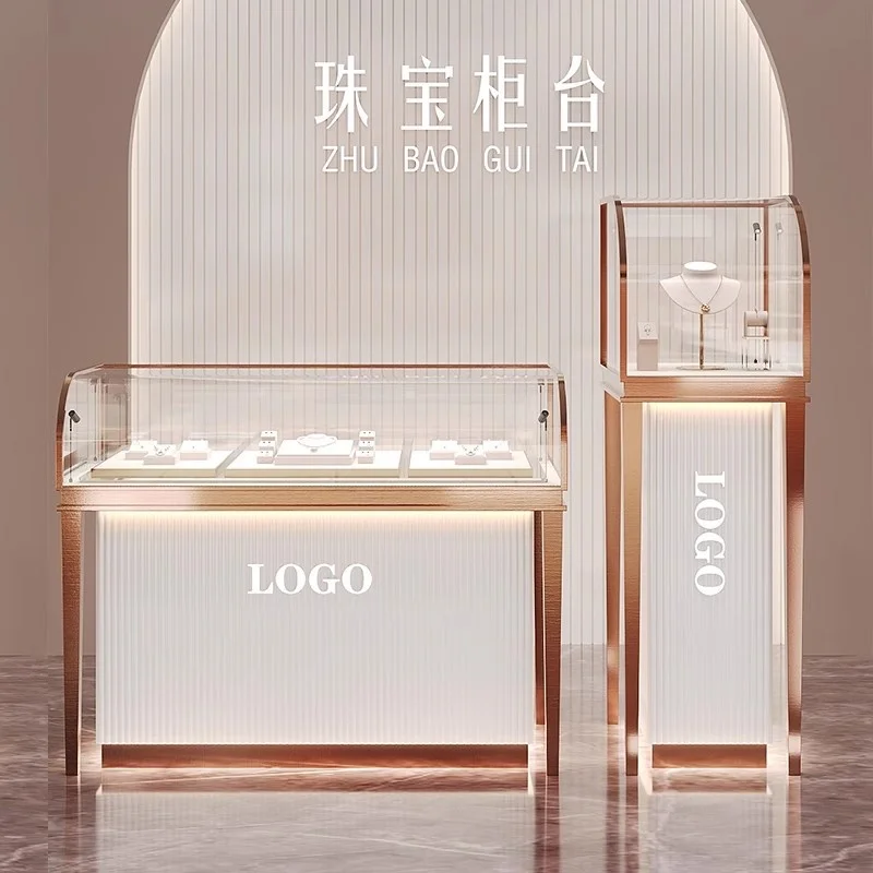 Wholesale Retail Display China Cabinets Custom Luxury Display Cases for Collectibles