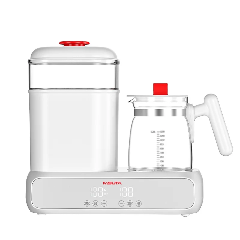 MISUTA Thermostatic water kettle baby specific bottle sterilizer drying  household hot water kettle warm milk dispenser