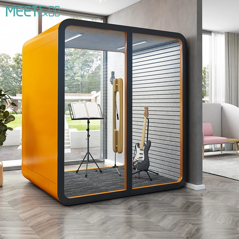 Portable Indoor Office Meeting Pod House Capsule Office Phone Booth Cabin Working Music Studio Office Pod