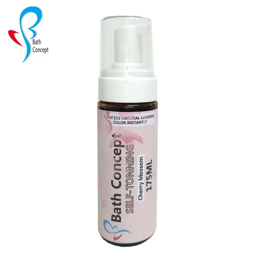 Оптовая продажа домашняя Фирменная торговая марка Bath Concept органический лосьон/Мусс для самозагара