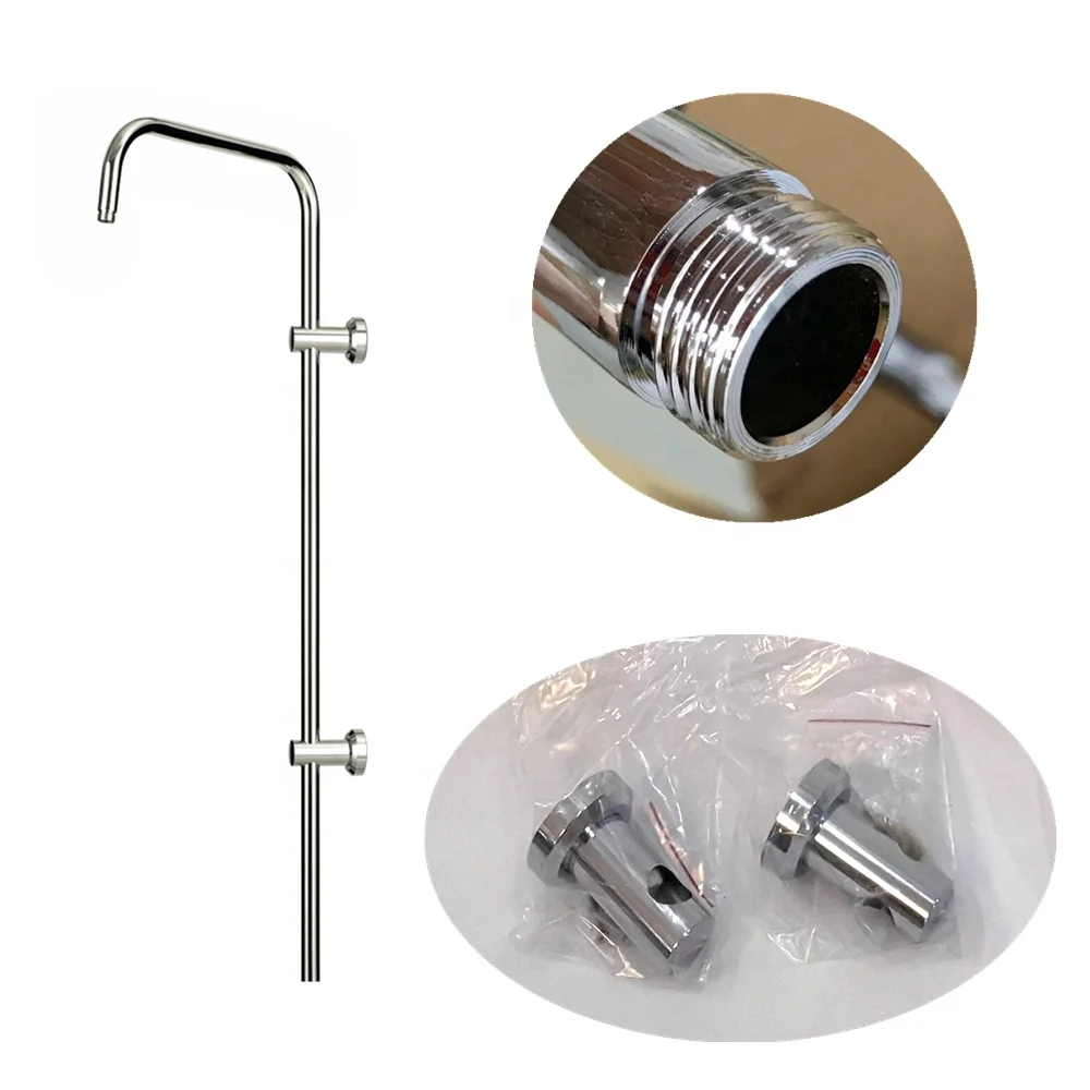 New product sanitary ware cold hot water rainfall unique mixer faucets set wall mounted brass head equipments Bathroom