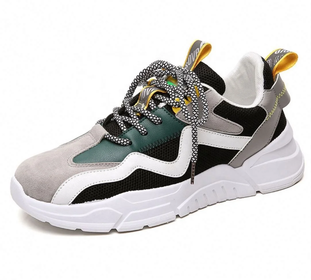 
Hot selling wholesale dad shoes man outdoor running casual sneaker low price multi color sport man student clunky shoes -YG 