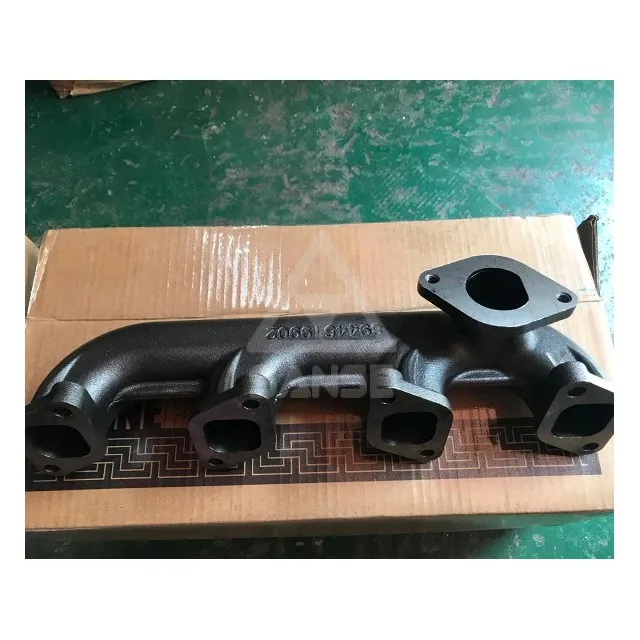 Good Price 4JB1 4JG1 Diesel Engine Exhaust Manifold for Excavator Machinery Parts
