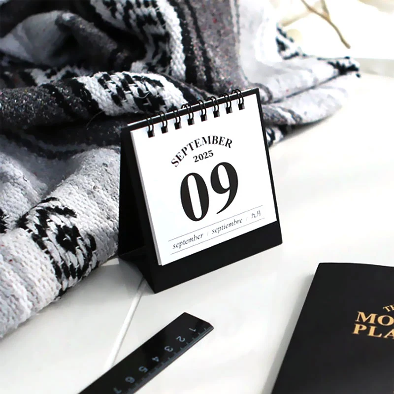 Promotional Creative Spiral Bound 365 Days Mini Custom Daily Desk Calendar 2023 2025 2026