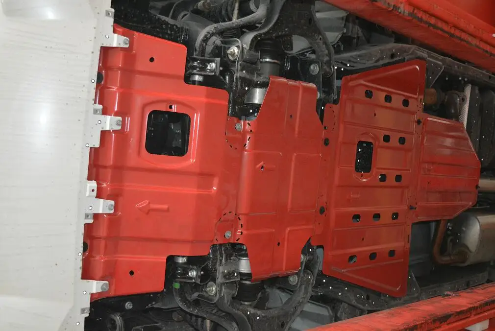 Aluminum Alloy  bash protection protection car bottom cover Skid Plate Engine Protector Guard for ford F150 raptor ranger T7 T6