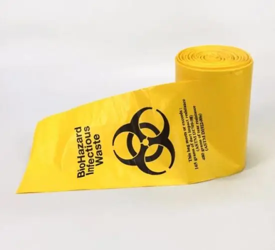 Manufacture Wholesale Large Biohazard Bags/ Disposal Plastic Medical waste bags Vietnam Product