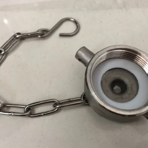 For Sulfuric Acid Tank, Dust Tank, Chemical Tanker Truck Stainless Steel Metal Deep Drawing Anti Manhole Cover Dust Cap