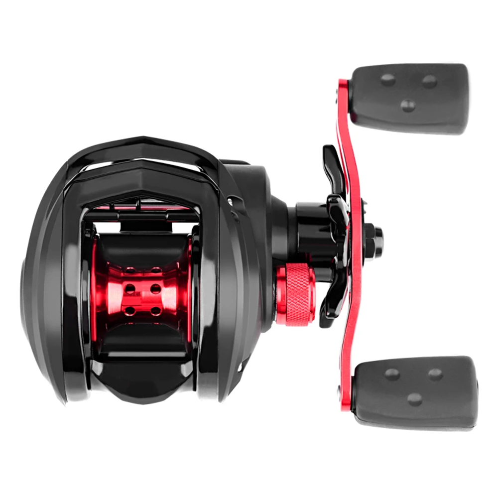 CASTSOON 204g Ultra Light With Metal Double Rocker Arm 7.1:1 High Gear Ratio Fishing Bait Casting Reel