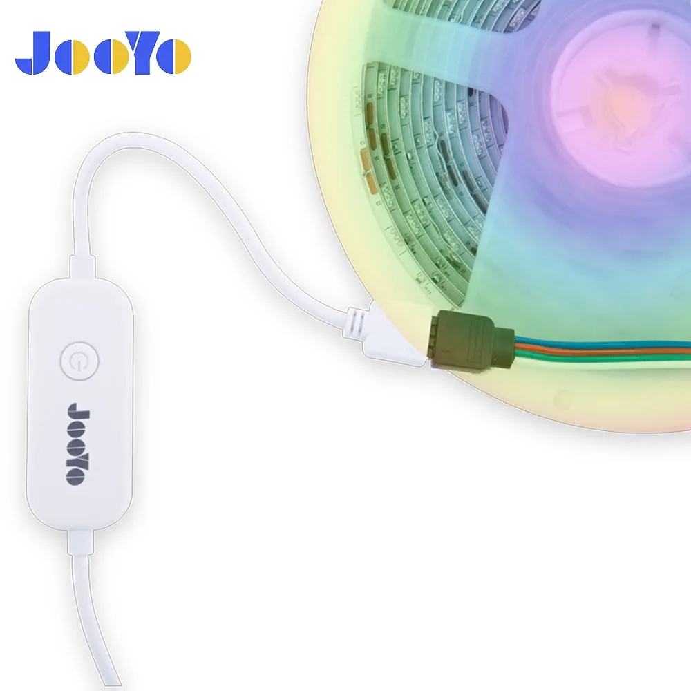 
Wifi smart LED strip 5m RGB color mutil function with adapter support amazon alexa 