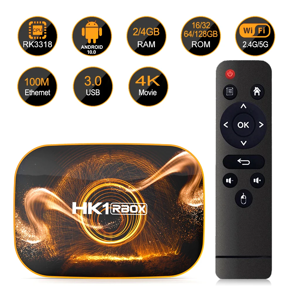Высокое качество HK1 2 4G & 5G двойной Wifi скачать руководство пользователя 4K smart tvbox ГБ 4 RAM 16 32 64 128 ROM set top