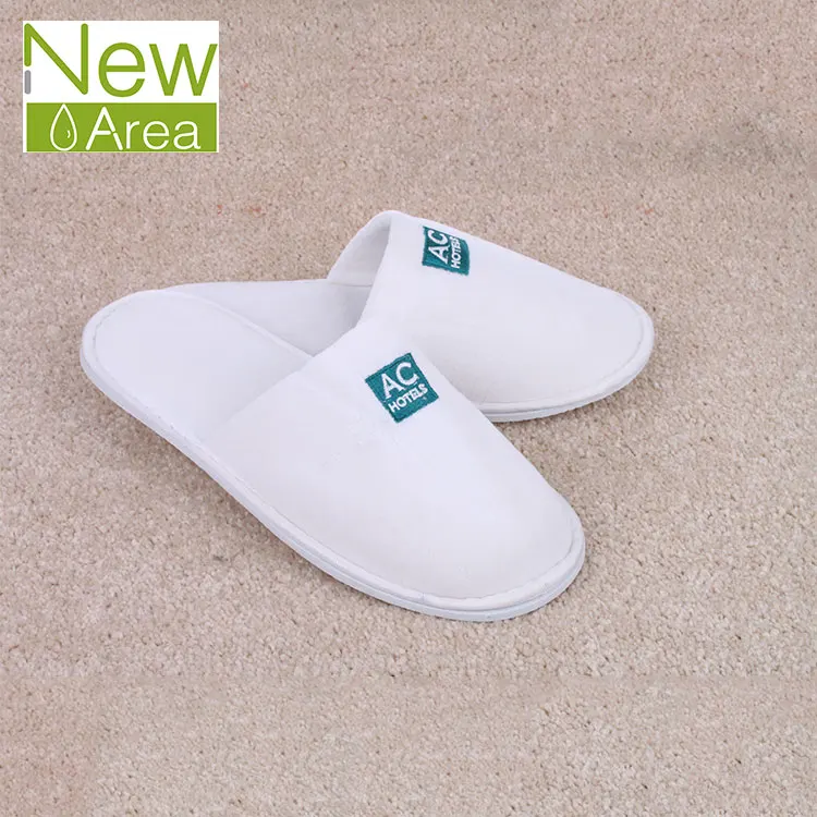 Disposable 100% biodegradable hotel slipper plant fiber sole eco-friendly slipper