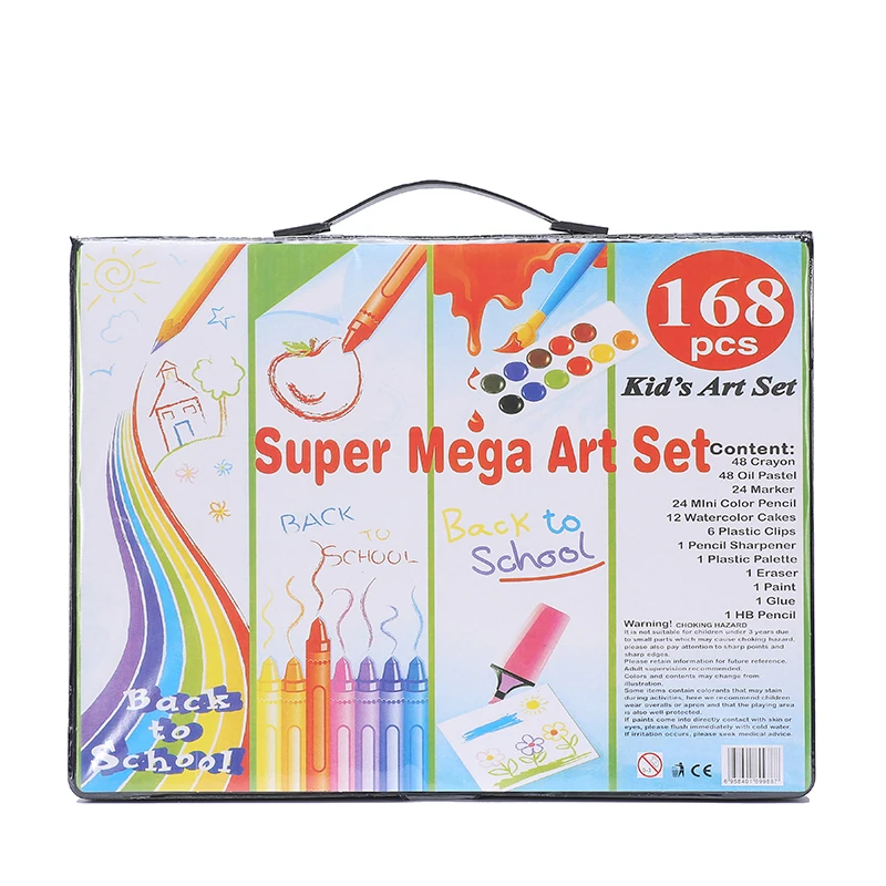 
Pencil Painting Water Color Brush Stationery Gift Kids Painting Drawing Art Set 