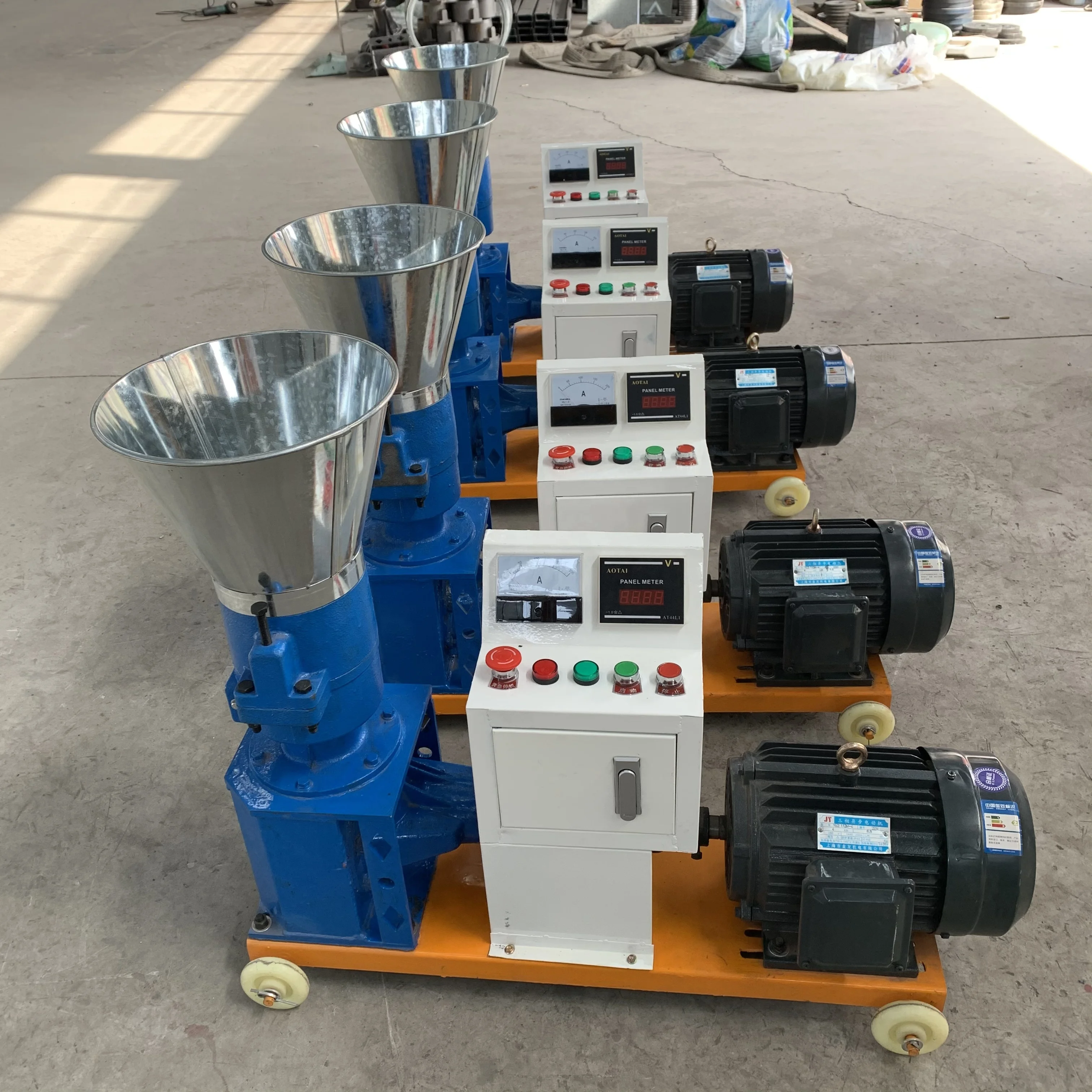 Pellet Making Machine Famous Supplier Manxon Animal Feed Pellets Mill Wood