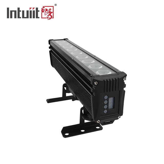 Outdoor Bar light Aluminum DMX 512 9*4-in-1 RGBW 56W Auto Running DMX Functions Led Light with Remote