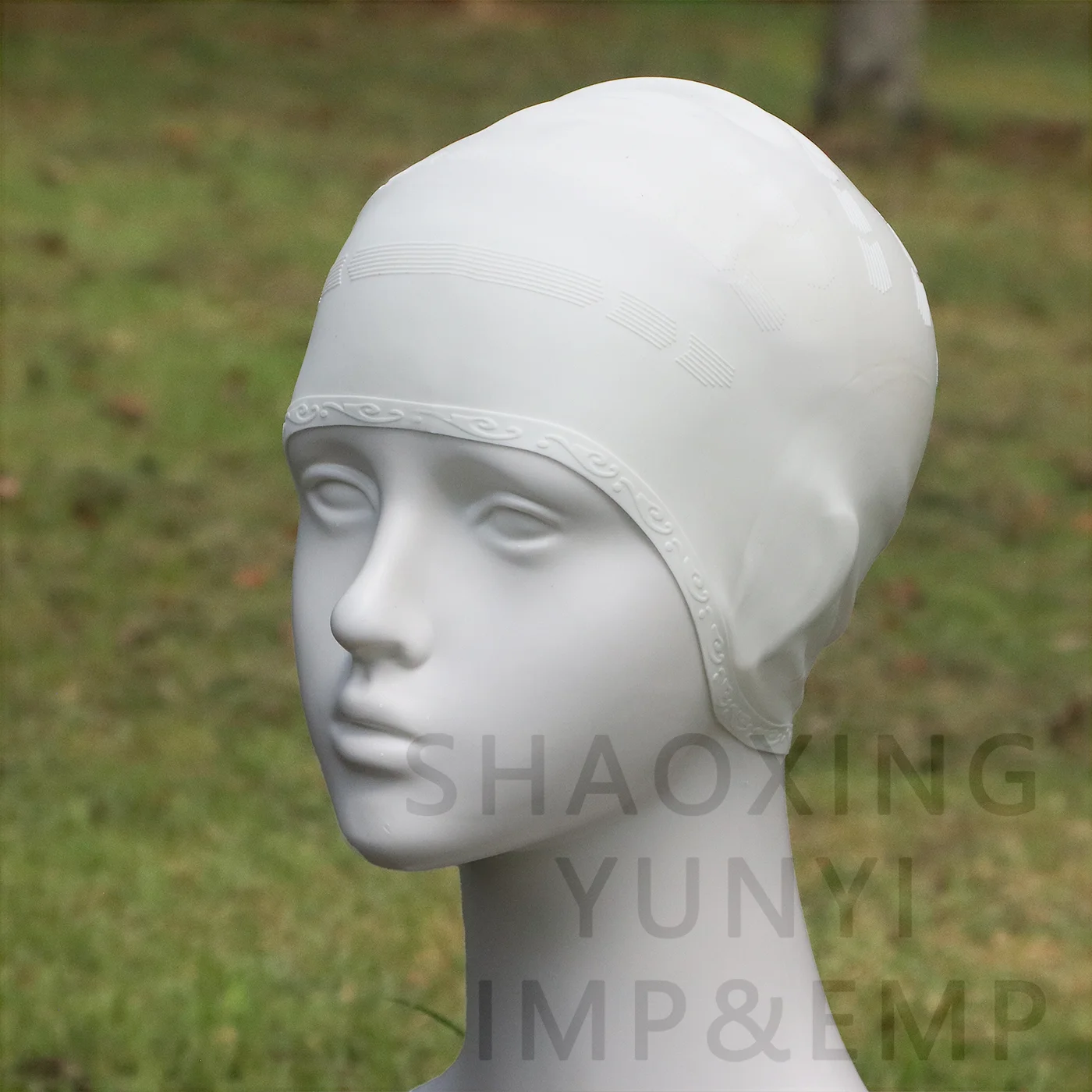 High Quality Swimming Caps Waterproof Ear protection Cap Cover Ears Hair protection for Men Adult Silicone