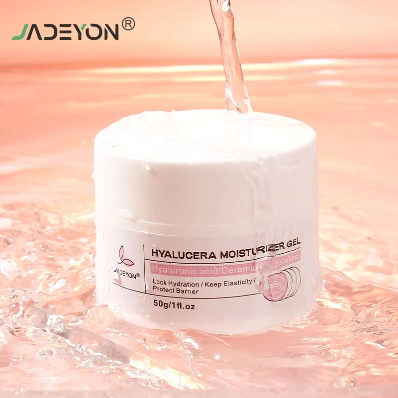 Private Label Cream Whiten And Moisturizing For Oily Skin Anti Aging/Ceramide Moisturizer Gel Hyaluronic Acid Cream