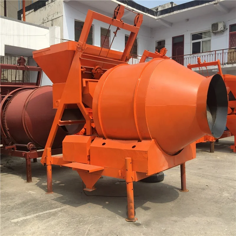 Durable diesel or gasoline engine concrete mixers machines mini from Vietnam drum capacity 250 350 450 liter for construction