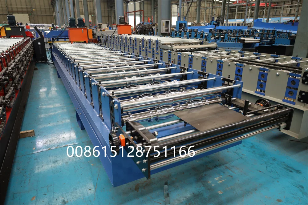 High Quality IBR Sheet Roll Forming Machine PPGI Zinc Roofing Color Steel PLC Control System