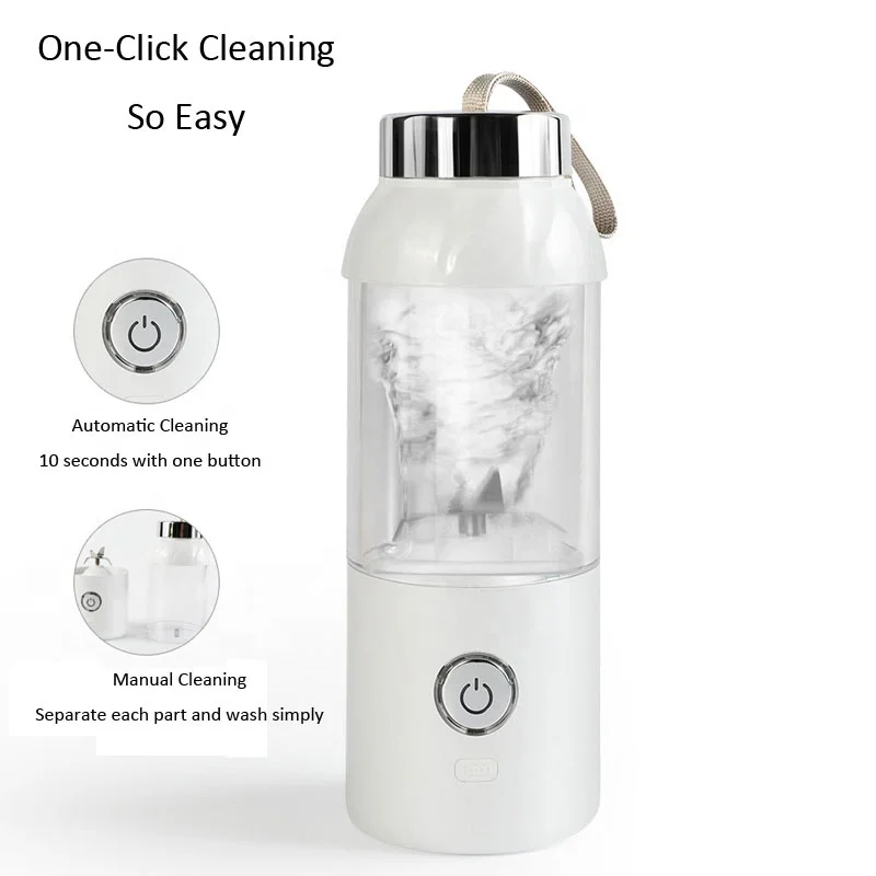 Creative Portable Electric Mini Juicer Cup USB Rechargeable Plastic Fruit Blender Juice Extractor Food Processor Mixer