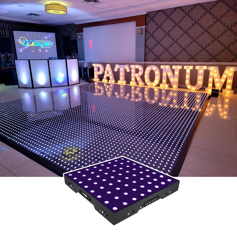 Dance floor portable light wedding party night club dance floor digital display panels led dance floor