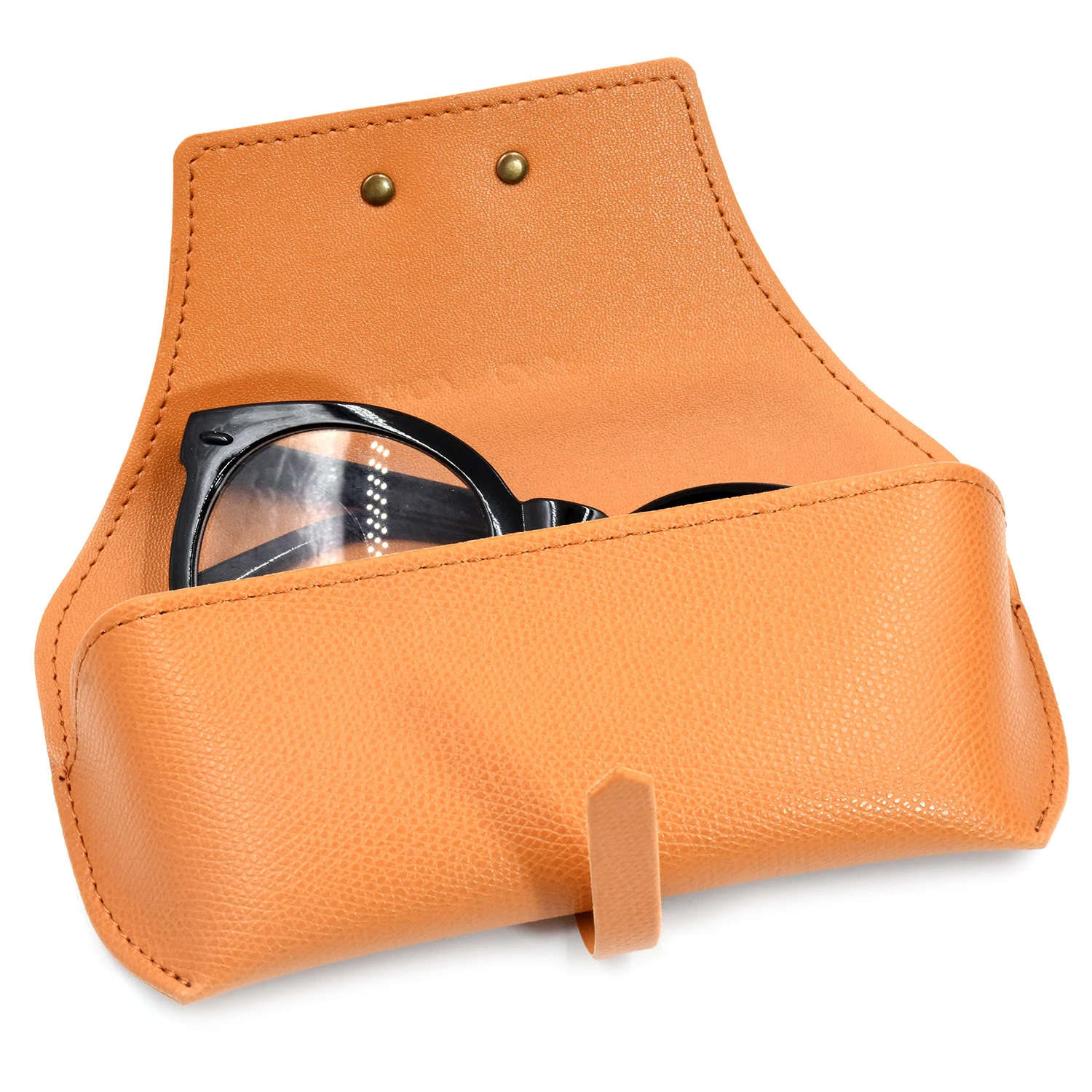 Bestpackaging personalize leather Sunglasses Bag glasses soft case travel luxury eyeglassessoft case with logo custom D8-R45