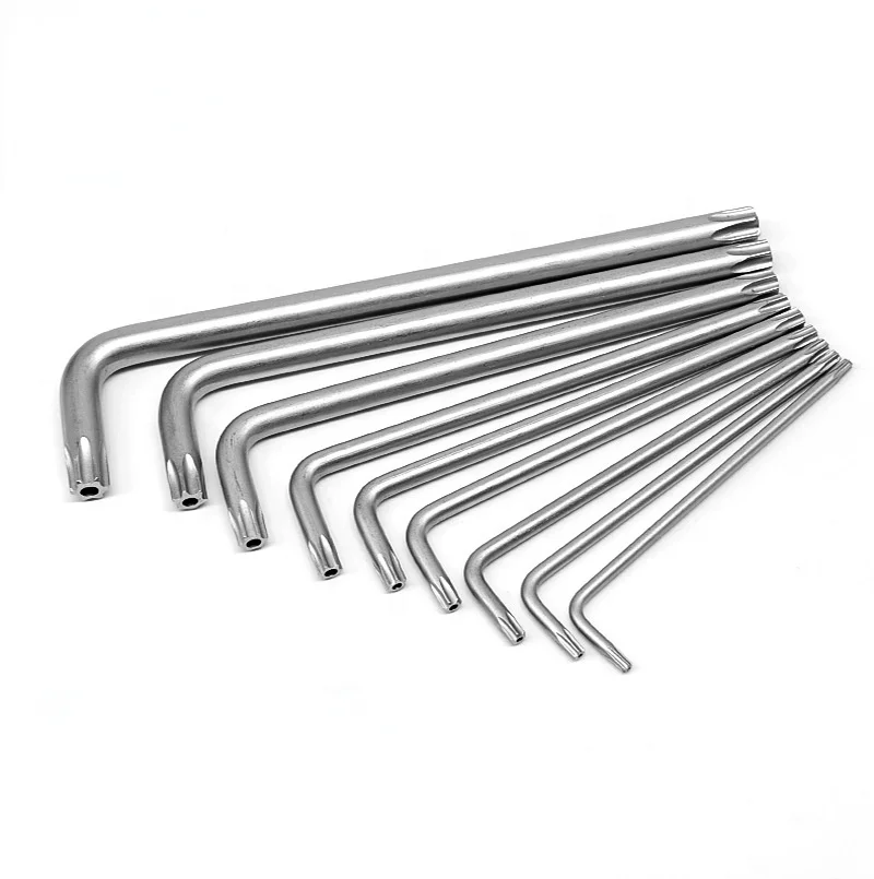 T20-T50 двухсторонняя Звезда Шестигранный Ключ Torx ключ торцевой гаечный