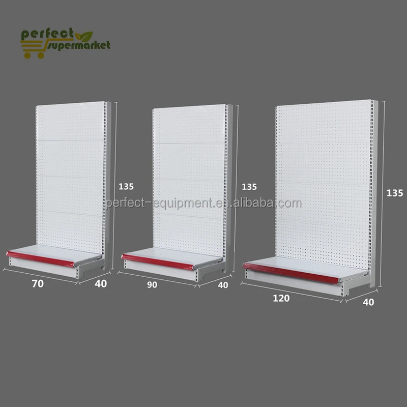 Portable product display shelves grocery store shelf design shelves for retail store supermarket display rack for hanging items