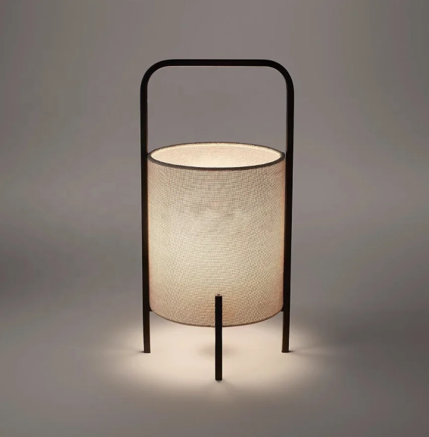 Modern Classic Design Hotel Desk Lamp New Wholesome High Quality Drum Shade bedroom Table light