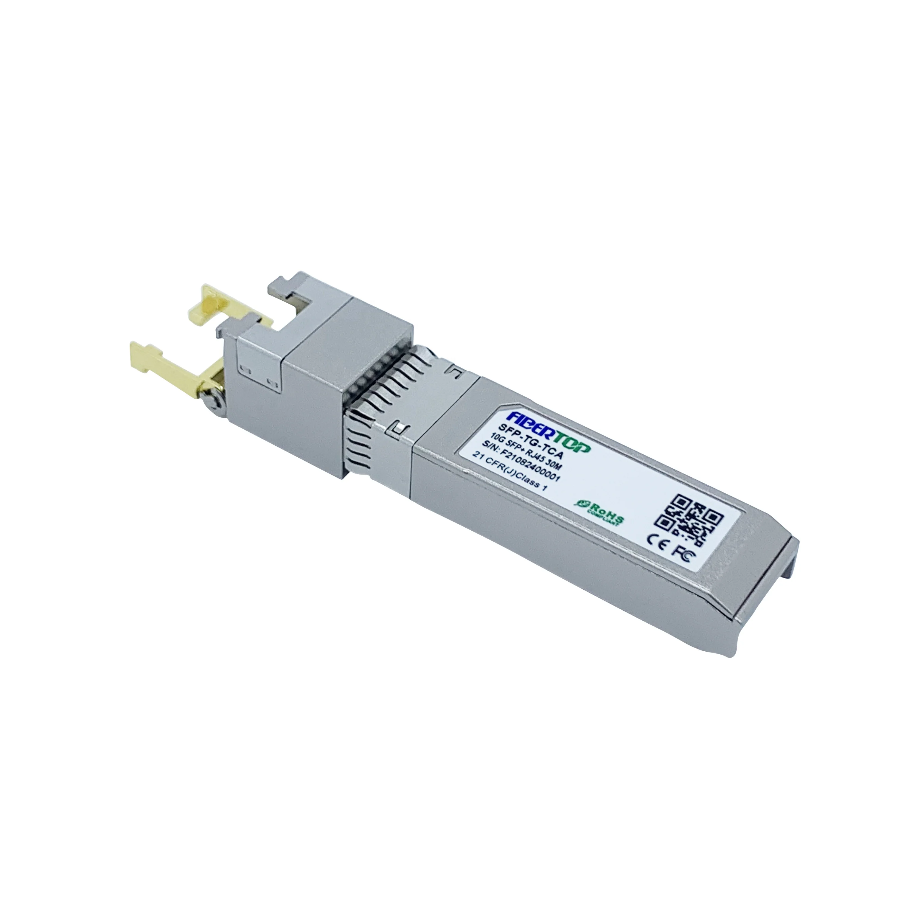 Fibertop меди модуль поставщик 10g sfp + возможностью погружения на глубину до 30 м медь RJ45 для H3C SFP-XG-T оптический трансивер sfp модуль