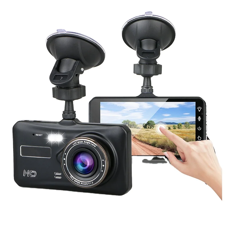Dash Cam Front and Rear Camera CAR DVR Car Video Recorder Vehicle Black Box FULL HD 1080P Night Vision Driver Recorder