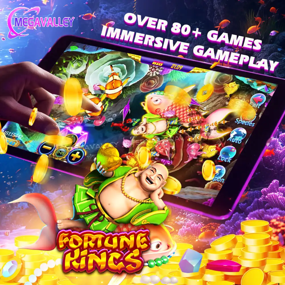 Top Quality Megaspin Reel Multi Games Online Video Ocean Fish Game App
