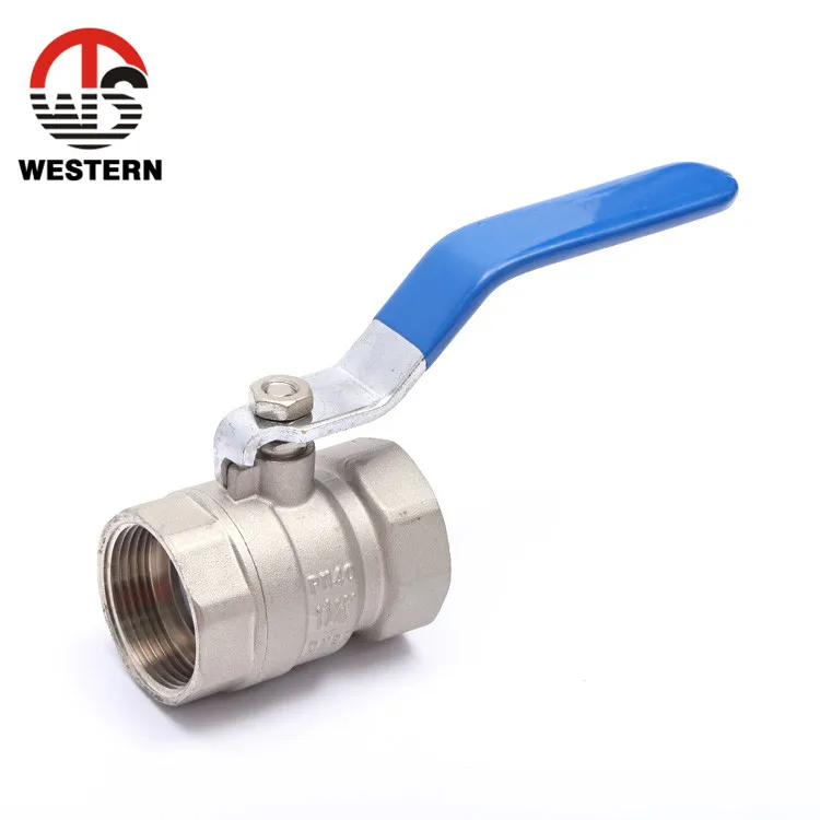 pn20 cw617n Forged Body Nickel Plated FXF Thread ISO228/1 plumbing shut off 400 wog brass ball valve