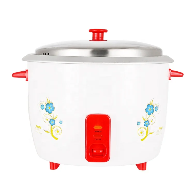 High quality Rice Cooker Cooking Appliances Big size electric rice cooker for restaurant with flower pattern