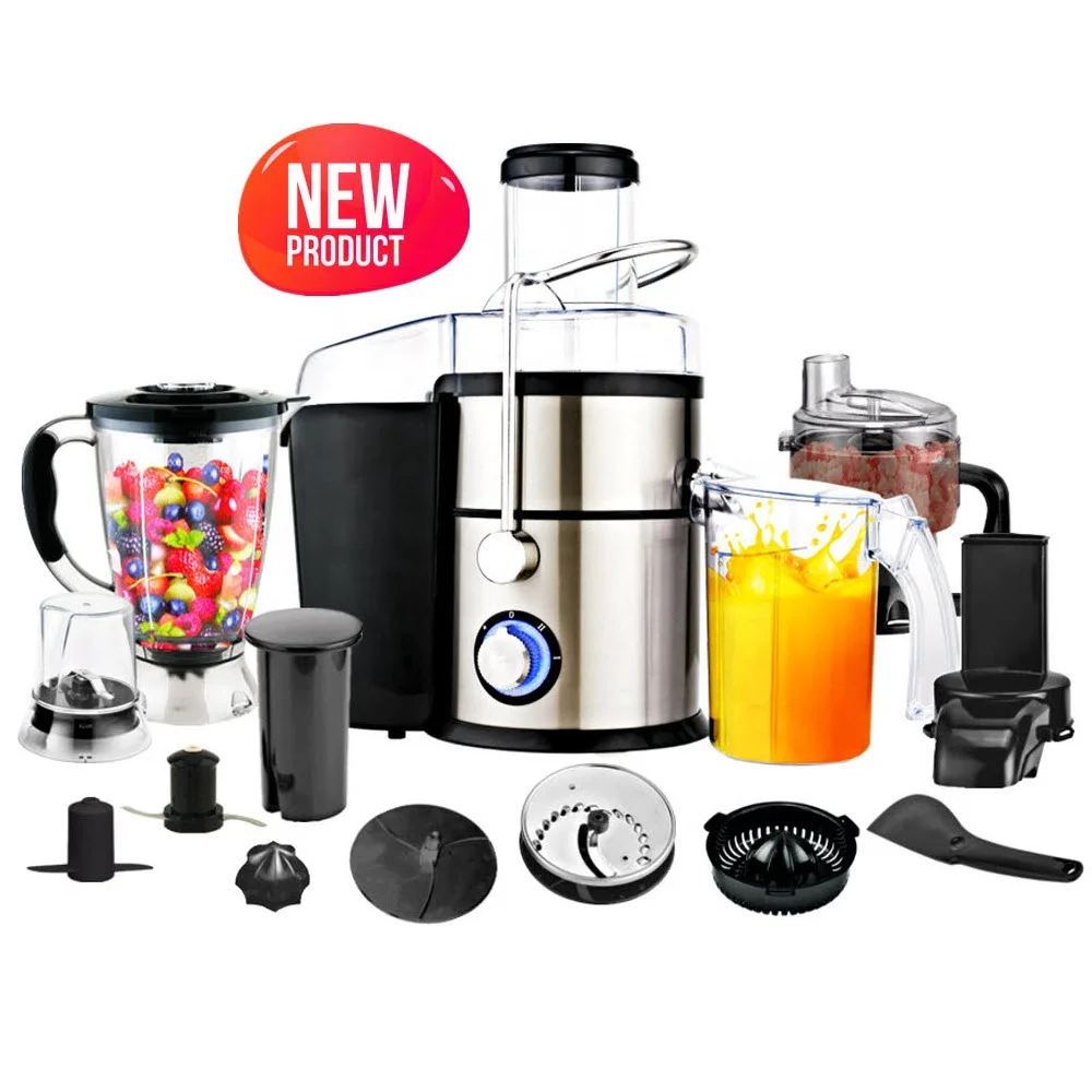 Multi purpose food processor chopper electric blender juicer and kitchen machine